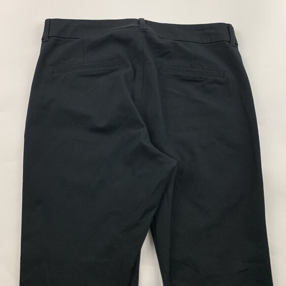 Old Navy Black Stretch Canvas High Rise Skinny Pixie Pant 10 - Picture 6 of 6
